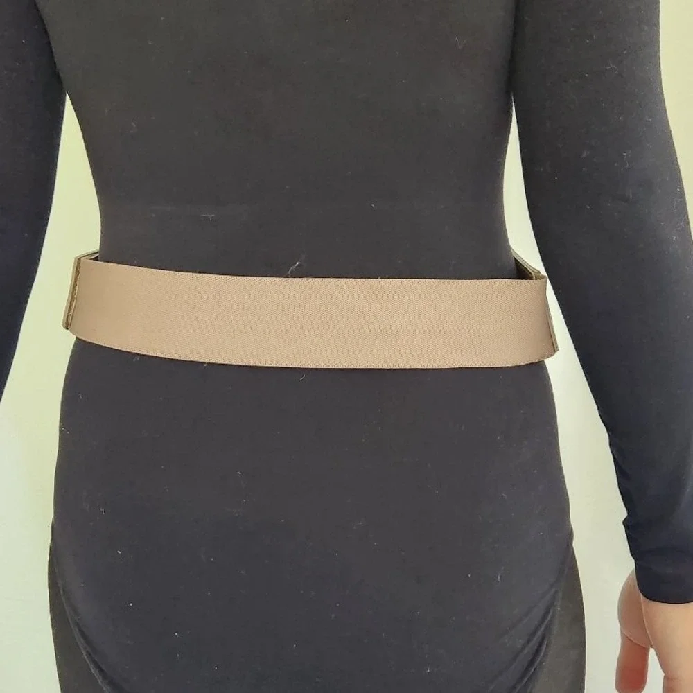 80s Faux‎ Leather Waist Belt